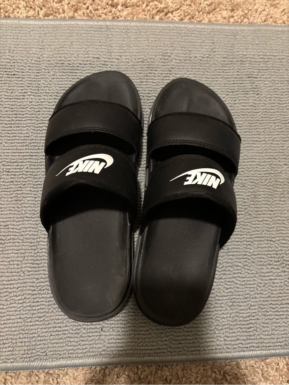 Nike Black Benassi Slide Sandals